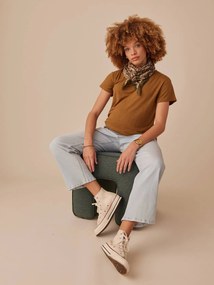 Agora -40%: Jeans direitos com faixa, para grávida, Seamless da ENVIE DE FRAISE ganga bleached