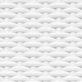 Vasos/floreiras 4 pcs 30x30x37 cm polipropileno branco