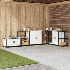 vidaXL Armário de Armazenamento para Cozinha Branco 60 x 50 x 92 cm