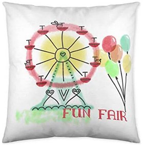 Capa de Travesseiro Cool Kids Fun Fair (50 X 50 cm)