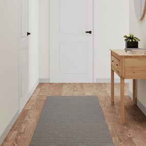 vidaXL Tapete/passadeira 60x180 cm cinzento