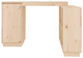 Secretária 110x50x75 cm madeira de pinho maciça