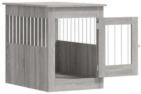 Móvel casota para cão 55x80x68 derivados madeira cinza sonoma