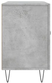 Aparador 100x36x60 cm derivados de madeira cinzento cimento