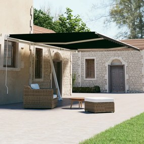 vidaXL Toldo automático independente 600x300 cm antracite