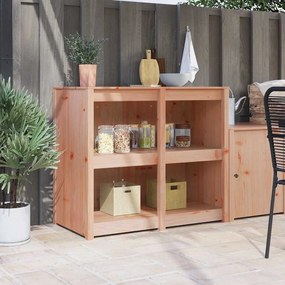 vidaXL Armário de Cozinha Externo 106x55x92 cm Madeira Sólida de Douglas Fir