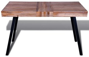 Mesa de teca reciclada