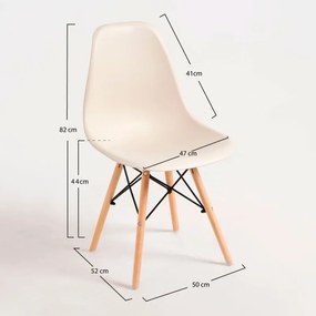 Cadeira Tower Basic - Beige