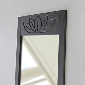 Espelho Cheval Lotus – Antracite – 55x155x2 cm