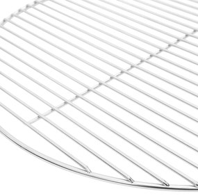 Grelha para churrasco redonda Ø50 cm aço inoxidável 304