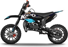 Mini motocross Gasolina infantil 50cc Kayo TS50 Azul