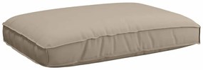 vidaXL Capa de Palete para Assento Taupe 120x80x12 cm Tecido Oxford