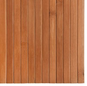 Divisória 165x400 cm bambu castanho