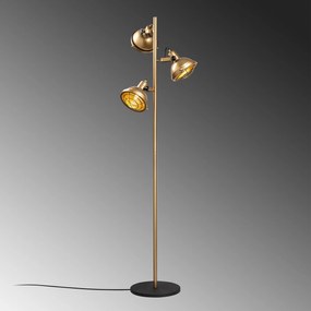 Candeeiro de Pé Spoly – Dourado – 37 x 37 x 162 cm