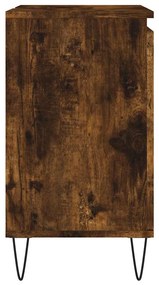 Armário casa de banho 58x33x60 cm deriv.madeira carvalho fumado