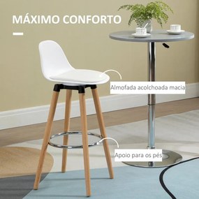 Conjunto de 2 Bancos Frodite - Design Nórdico