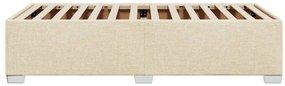 Estrutura de cama sem colchão 80x200 cm creme