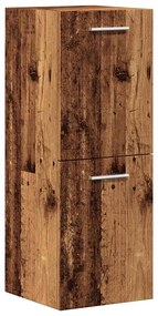 4 pcs conj. móveis casa banho derivados madeira madeira velha