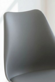 Cadeira Synk Basic - Cinza escuro