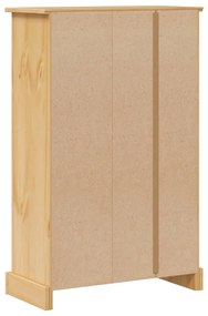 Móvel de WC Corona 70x33x110 cm madeira de pinho maciça