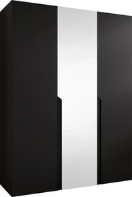 Roupeiro Hartford 585, Preto, 202x150x52cm, 104.8 kg, Portas para roupeiro: Com dobradiças