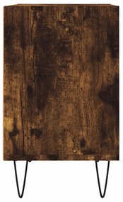 Móvel de TV 69,5x30x50 cm derivados madeira cor carvalho fumado