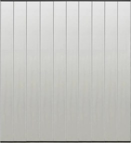 vidaXL Cortina porta anti-insetos c/ 10 painéis 240x240 cm malha preto