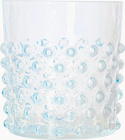 Copos artesanais Opaline Hobnail, conjunto de 2