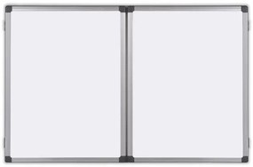 Trio de Quadros Brancos Cerâmica Maya 60x90cm - Bi Office