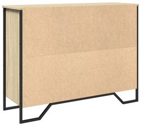Aparador 97x32,5x74,5 cm derivados de madeira carvalho sonoma