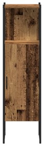 Conjunto de Mobiliário para Casa de Banho de 4 Peças Madeira Velha Mad