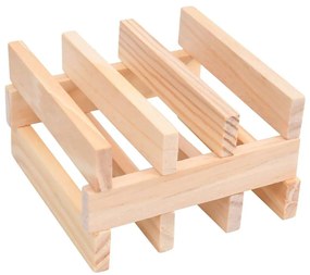 Conjunto blocos de construção 150 pcs pinho maciço pintado