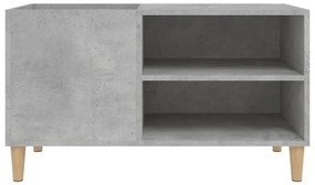 Armário p/ discos 84,5x38x48 cm derivados madeira cinza-cimento