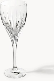 Copos de vinho tinto artesanais com padrão em relevo Dionysos, conjunto de 2
