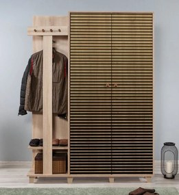 Hall Stand Garmanto – Carvalho Sonoma – 135 cm x 192 cm x 36 cm