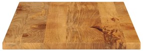 Tampo de mesa retangular 100x60x3,8 cm mangueira maciça