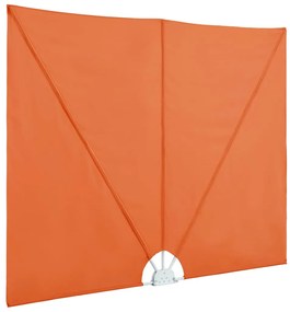 Toldo lateral dobrável para terraço 300x200 cm terracota