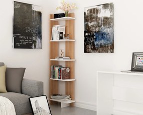 Estante Als – Teca Branca – 45x170x22 cm
