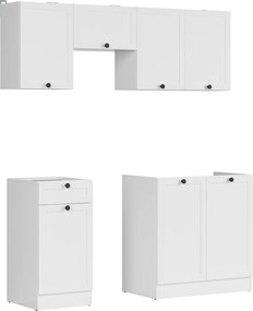 Conjunto de cozinha modular Classic White 117