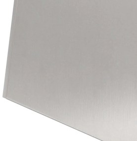 Vasos de Pilar para Jardim - 2 peças com Bowl de 40x40x100 cm em Aço I