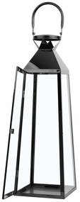 Lanterna decorativa preta 53 cm CRETE Beliani