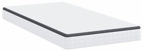 Colchões Branco, Cinza 90 x 200 cm Tecido Tricotado