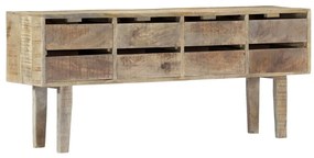 Aparador 140x30x60 cm madeira de mangueira maciça