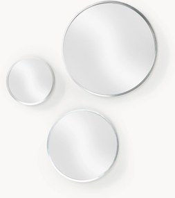 Espelhos de parede redondos Ida, conjunto de 3