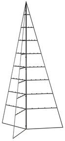 Árvore de Natal Piramide para Decoração em Metal - 180 cm