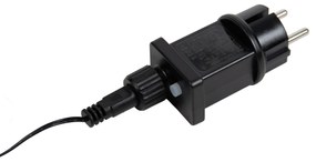 Candeeiro de pé de Natal preto árvore 150cm incl. LED com temporizador IP44 - Caspar