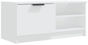 Móveis para TV 2 pcs 80x35x36,5 cm madeira processada branco