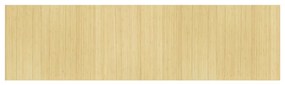 Divisória 165x600 cm bambu cor natural clara