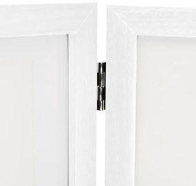 Moldura com três dobras 22x15 cm+2x(10x15 cm) branco