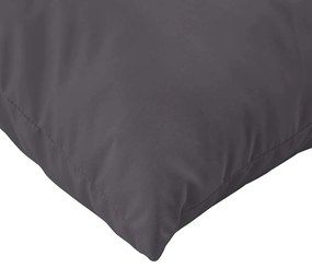 Almofadões de paletes 3 pcs tecido oxford antracite